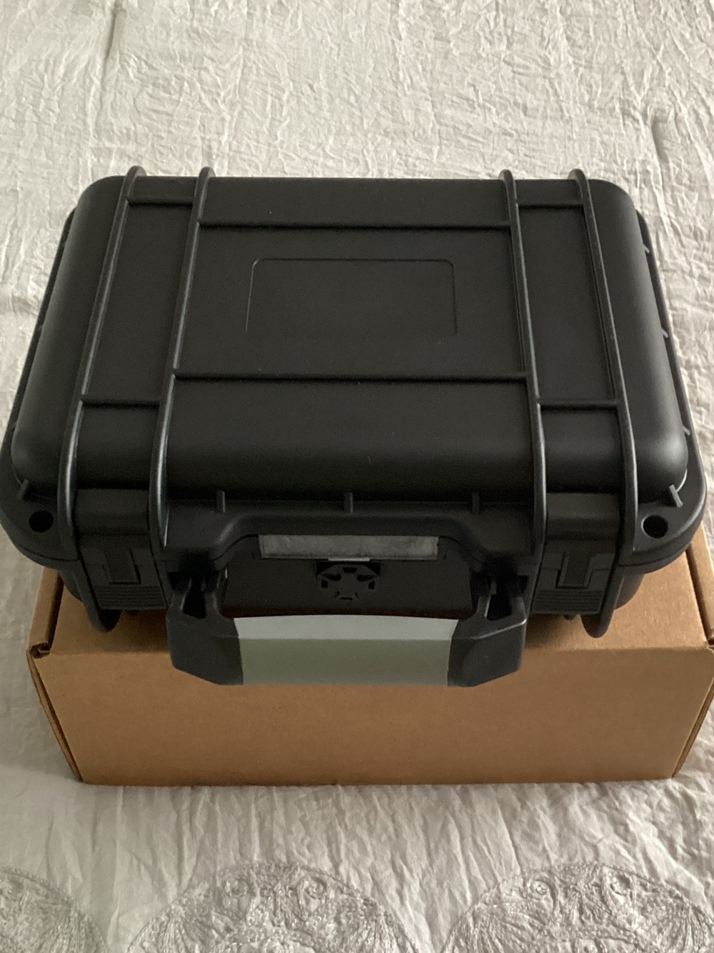 Heavy-Duty Black Protective Storage Case